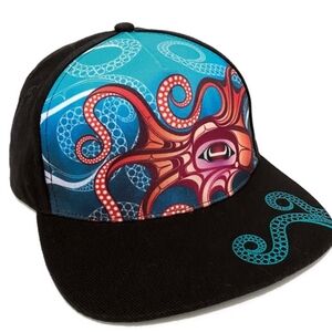 Northwest (NNW) Black Snapback Hat with Logo Tag